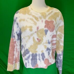 Madewell Women's Pastel Tie-Dye Sweater